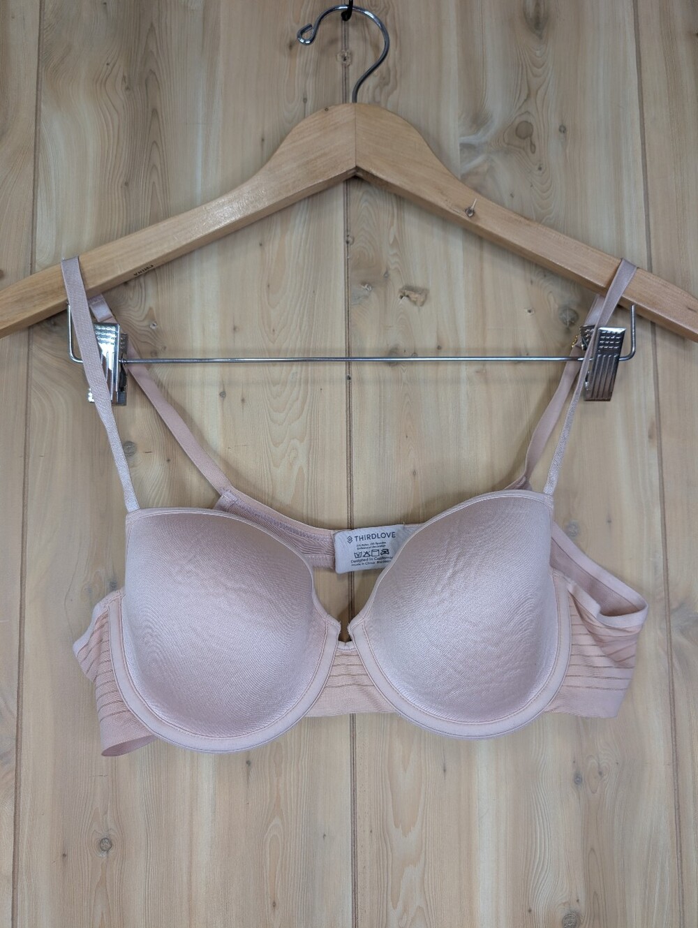 Thirdlove Beige 24/7 Tshirt Bra